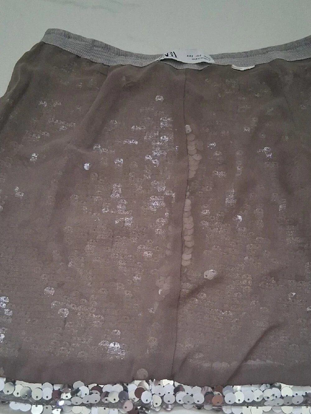 Zara full silver